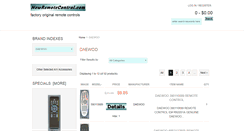 Desktop Screenshot of daewoo.newremotecontrol.com