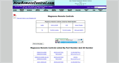 Desktop Screenshot of magnavox.newremotecontrol.com