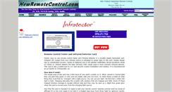 Desktop Screenshot of infratector.newremotecontrol.com