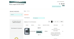 Desktop Screenshot of denon.newremotecontrol.com