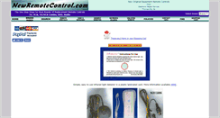 Desktop Screenshot of newremotecontrol.com