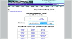 Desktop Screenshot of onkyo.newremotecontrol.com